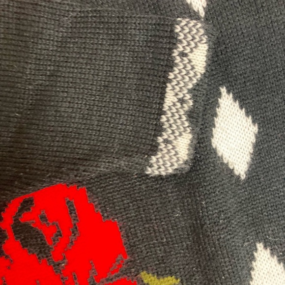 Vintage 80’s Blue Morgan Floral Sweater - Picture 9 of 9